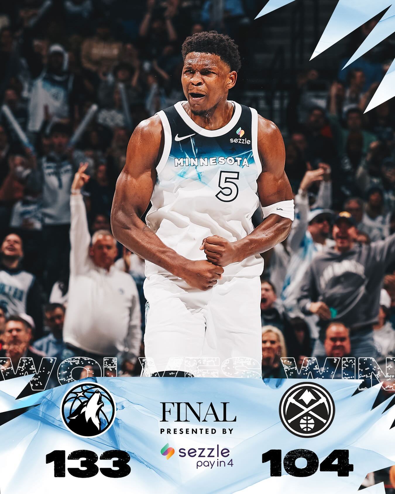 包含森林狼击败骑士，唐斯独得32分的词条