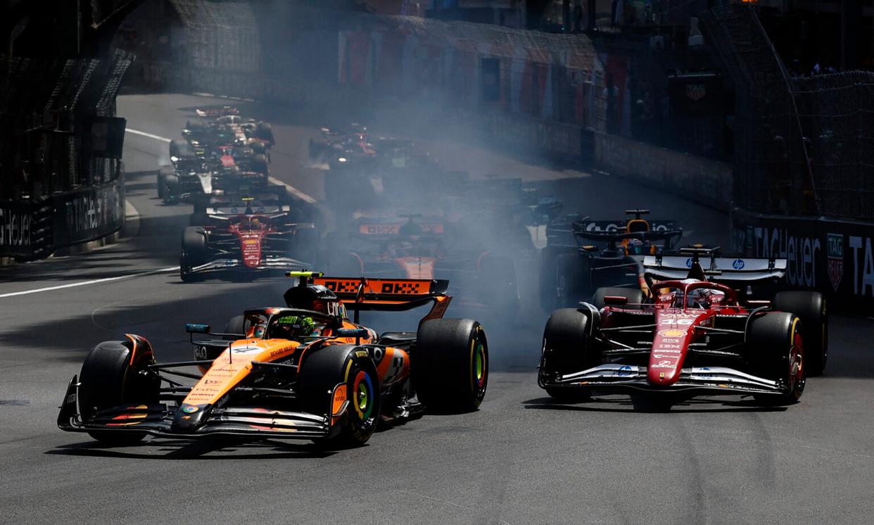 迈凯伦险胜索伯车队,勒克莱尔点燃赛场 迈凯伦险胜索伯车队,勒克莱尔点燃赛场